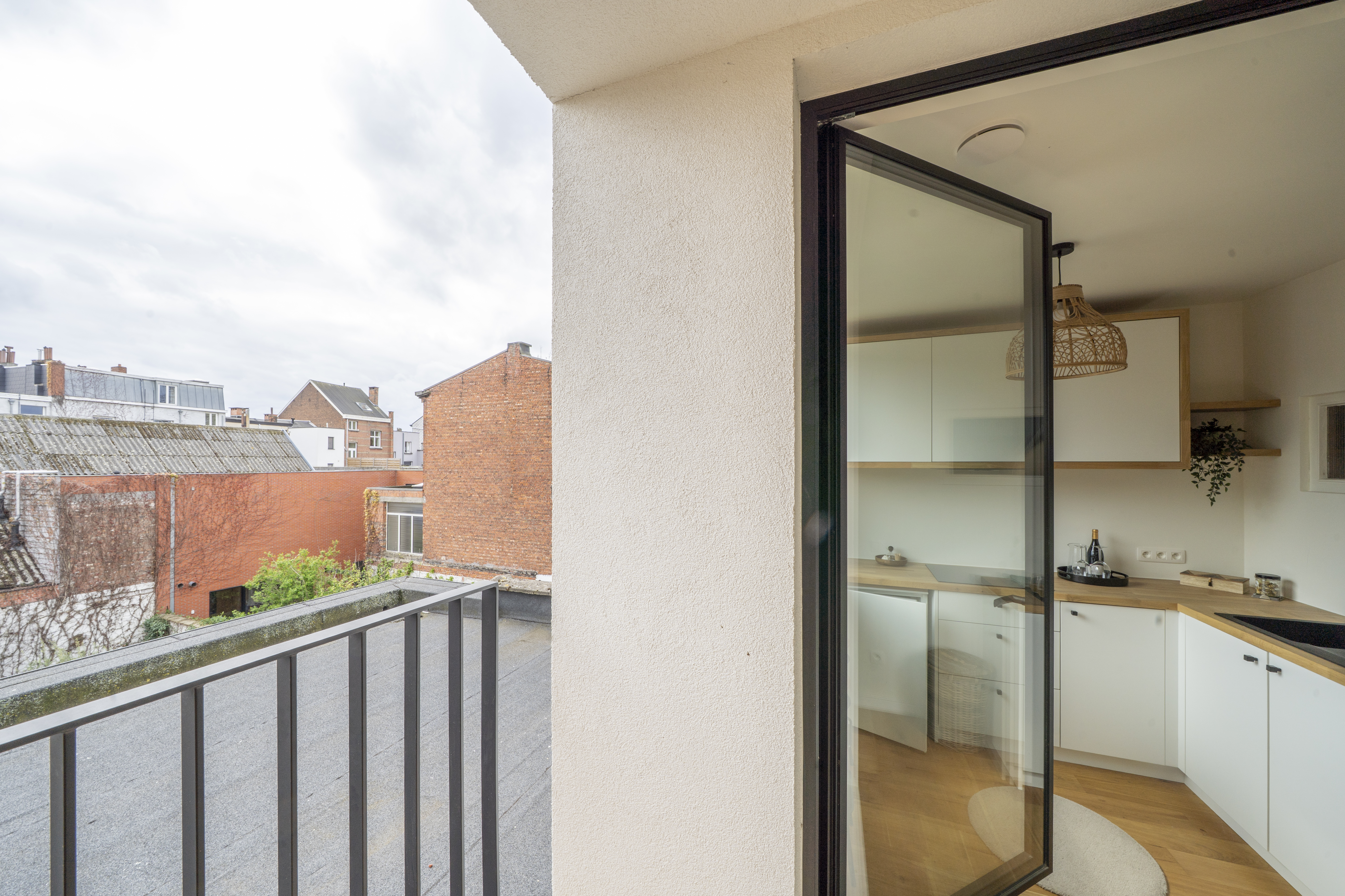 Balkon met uitzicht